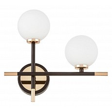Бра lumina deco marsiada ldw 6033n-2 rt bk-f.gd
